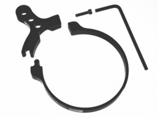 Switchview Magnification Adjustment Throw Lever Anodized Flat Black - Switchview