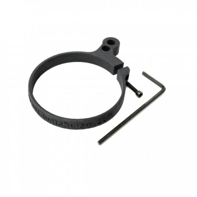 Switchview Sportsmans Magnification Adjustment Throw Lever Anodized Flat Black - Switchview