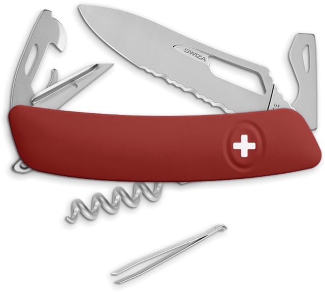 Swiza SH03 Swiss Pocket Knife Red SZA0361900 - Swiza