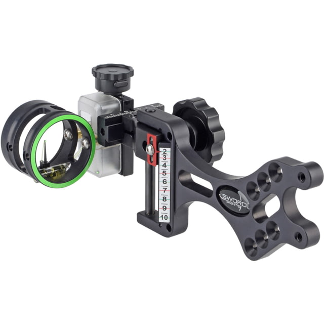 Sword Hawk Eye Bow Sight Single Pin .019 1.5 Aperture Right Hand 1503553