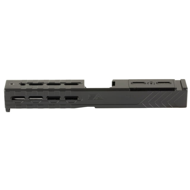 Sylvan Arms Custom Slide Trijicon RMR Slide Cut For Glock 17 GEN3 DLC Finish Black Includes Slide Internals RMR Cover/Adapter Plate RMR Locating Pins - Sylvan Arms