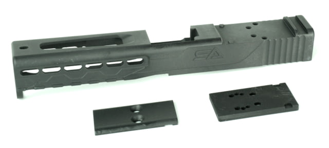 Sylvan Arms Gen 4 Stripped Slide Glock 17 Black - Sylvan Arms