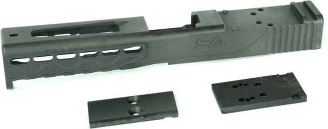 Sylvan Arms Gen 4 Stripped Slide Glock 19 Black - Sylvan Arms