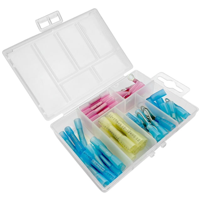 T-H Marine Heat Shrink Connector Kit 64-Piece One Size