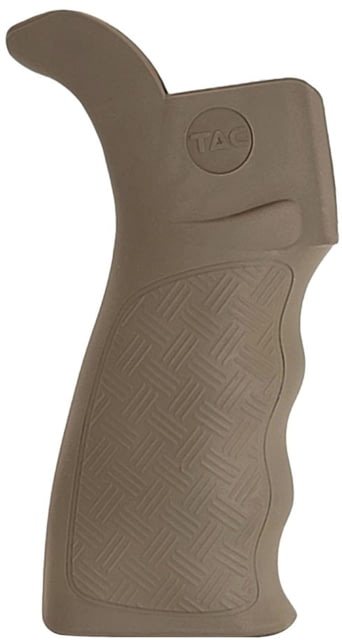 TAC AR Over Molded Pistol Grip Dark Earth Tan - Tac