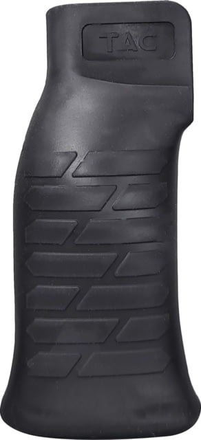 TAC AR Over Molded Zero Angle Pistol Grip Black - Tac