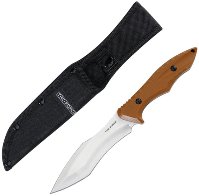 TAC Force Fixed Blade Brown - Tac Force