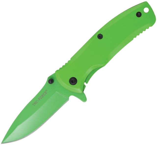 TAC Force Framelock A/O Green - Tac Force Knives