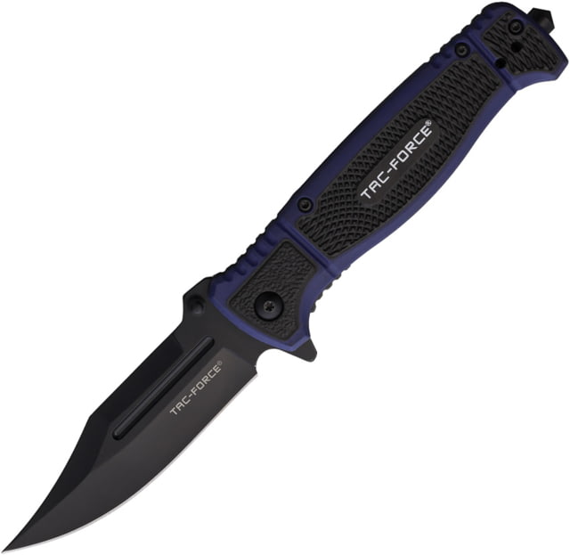 TAC Force Linerlock A/O Black/Blue - Tac Force