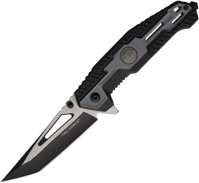 TAC Force Linerlock A/O Black/Gray - Tac Force