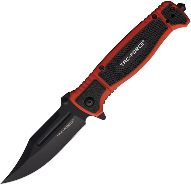 TAC Force Linerlock A/O Black/Red - Tac Force