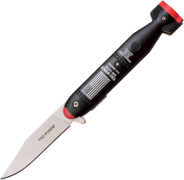TAC Force Linerlock A/O Black - Tac Force