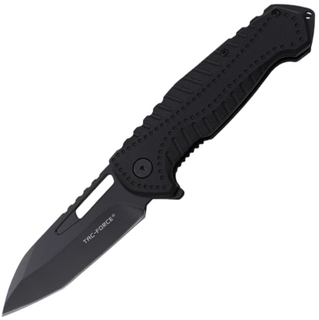 TAC Force Linerlock A/O Black - Tac Force