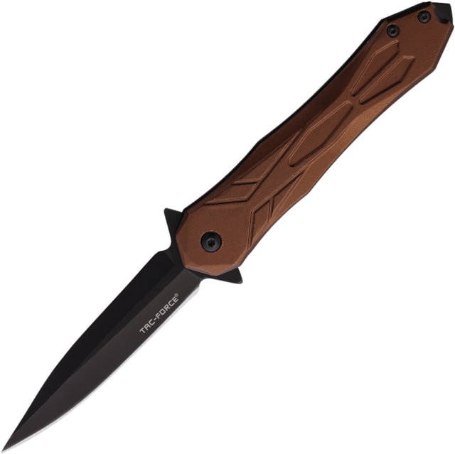 TAC Force Linerlock A/O Brown - Tac Force Knives