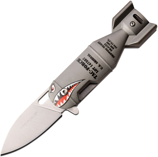 TAC Force Linerlock A/O Gray - Tac Force