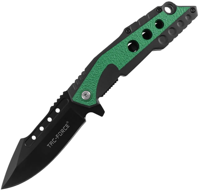 TAC Force Linerlock A/O Green - Tac Force