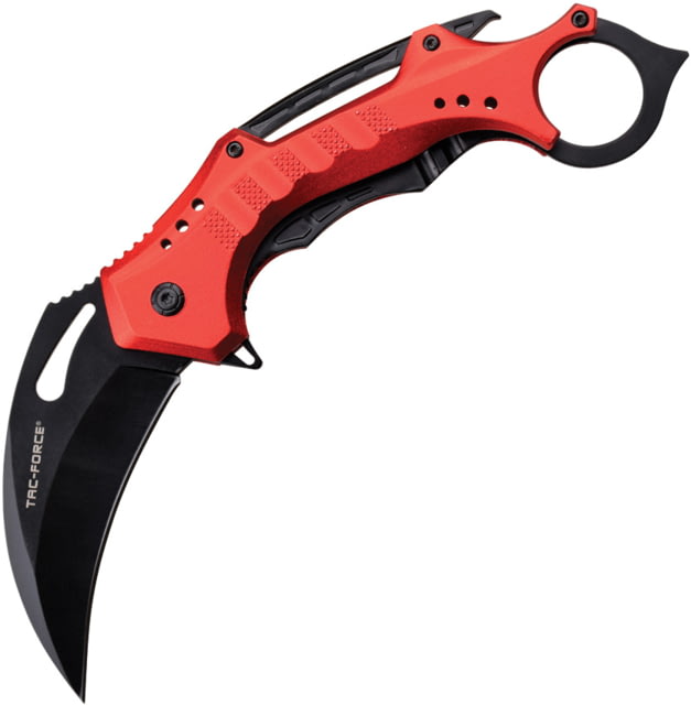 TAC Force Linerlock A/O Red - Tac Force