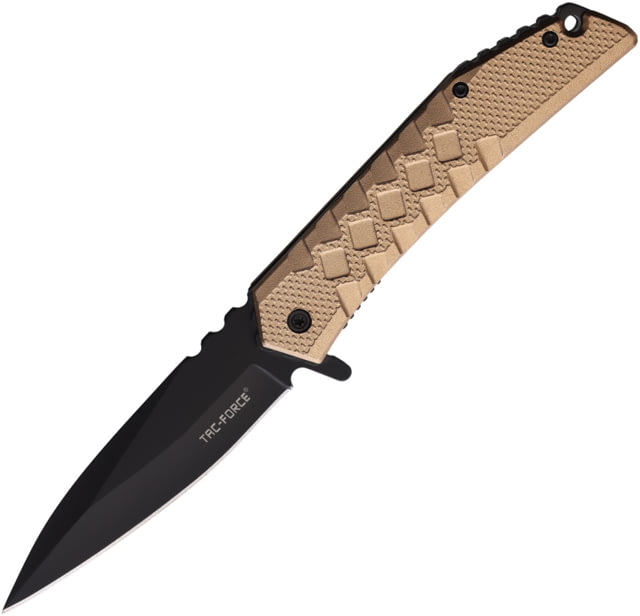 TAC Force Linerlock A/O Tan - Tac Force Knives