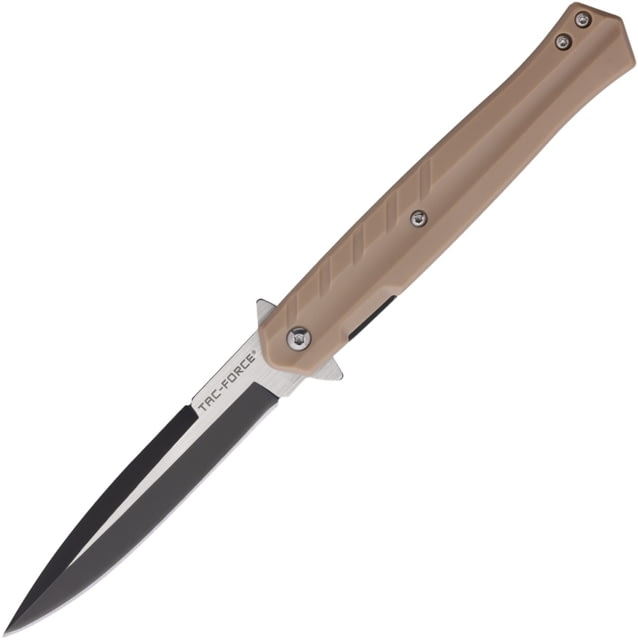 TAC Force Linerlock A/O Tan - Tac Force