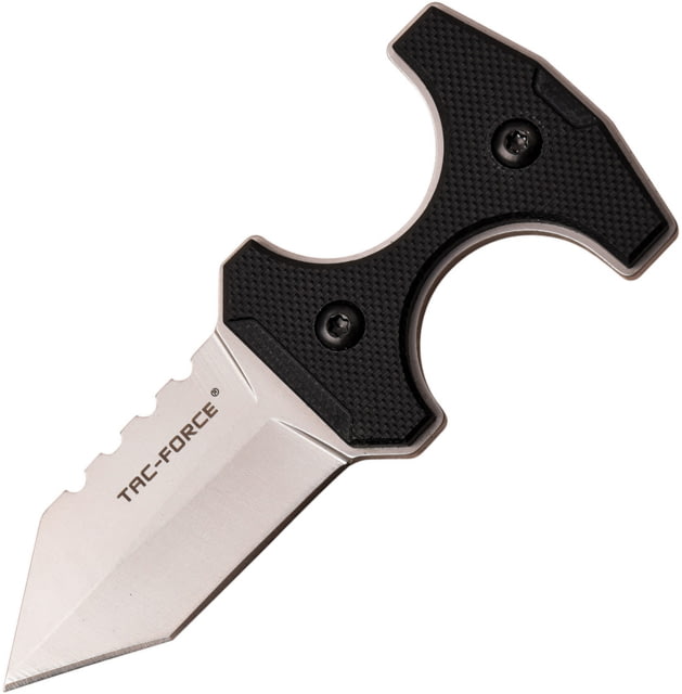 TAC Force Spear Point Fixed Blade Knife 2 in 3Cr13 Stainless Steel Stainless Steel Satin - Tac Force