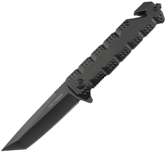 TAC Force Rescue Linerlock A/O Black - Tac Force