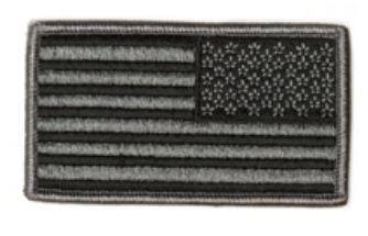 Tac Shield American Flag Patch Foliage Green Reverse - Tac Shield