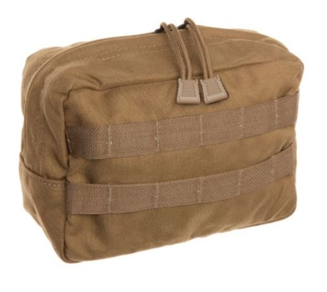 Tac Shield Horizontal GP Utility Molle Pouch Coyote - Tac Shield