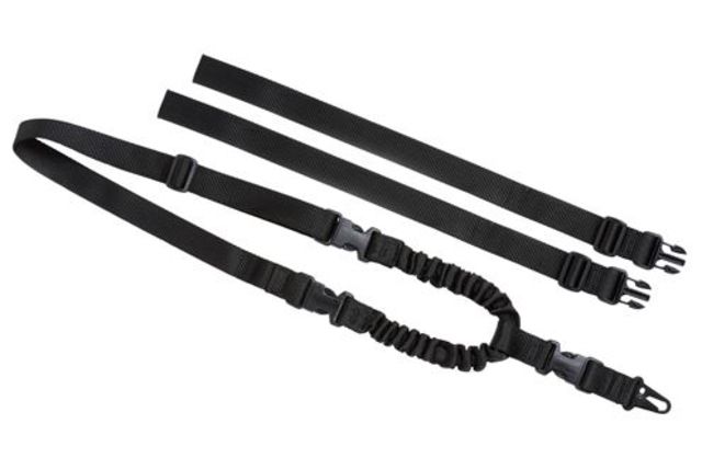 Tac Shield Shock Sling II Vest/Shoulder Single Pt. Black - Tac Shield