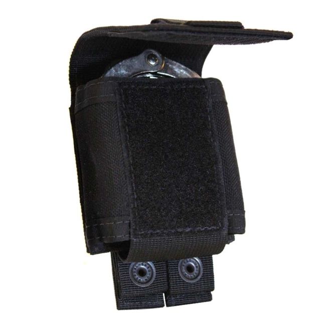 Tac Shield Single Cuff Case Belt Pouch Black