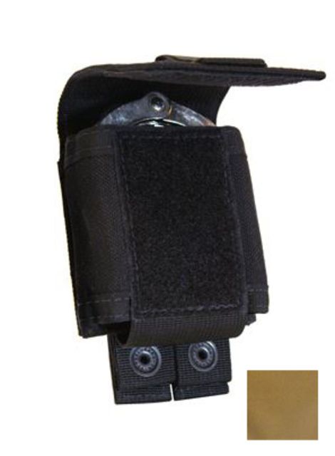 US Tac Shield Single Cuff Case Molle Pouch, Coyote T4010CY Tech Data