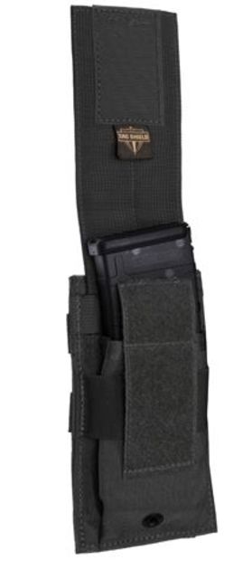 Tac Shield Single Universal Rifle Molle Pouch Black - Tac Shield