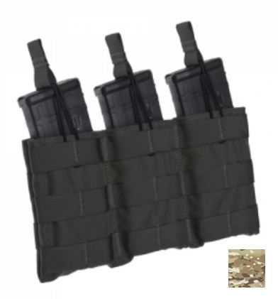 Tac Shield Triple Speed Load Rifle Molle Pouch Multicam - Tac-Shield
