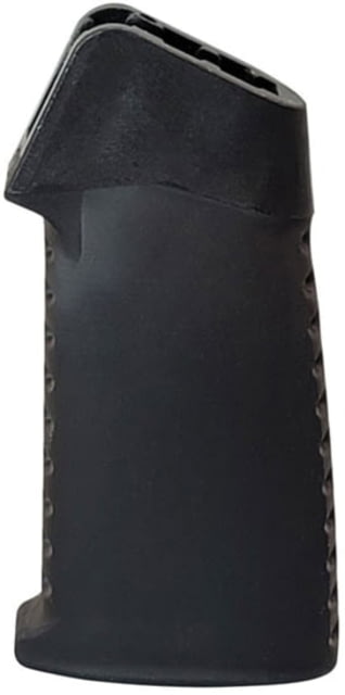 TAC Smooth Pattern Over-Molded AR Pistol Grip Straight Top Black - Tac