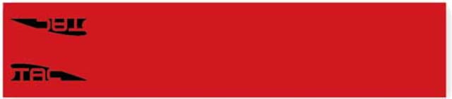 TAC Vanes 4.675in Standard Arrow Wrap 13 Pack Red - Tac Vanes