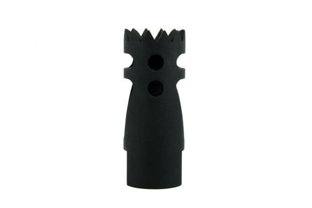 Tacfire .223/5.56 1/2inx28 Thread Door Breacher Muzzle Brake/ Steel Black - Tacfire
