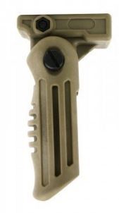 Tacfire 4 Position Foldable Locking Foregrip Tan - Tacfire
