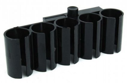 Tacfire 5 Round Side Shell Carrier 12G Shotgun /Picatinny Black - TacFire