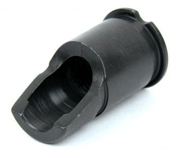 Tacfire 7.62/39mm 14-1 Left Hand Slant Muzzle Brake/Short/Steel Black - Tacfire