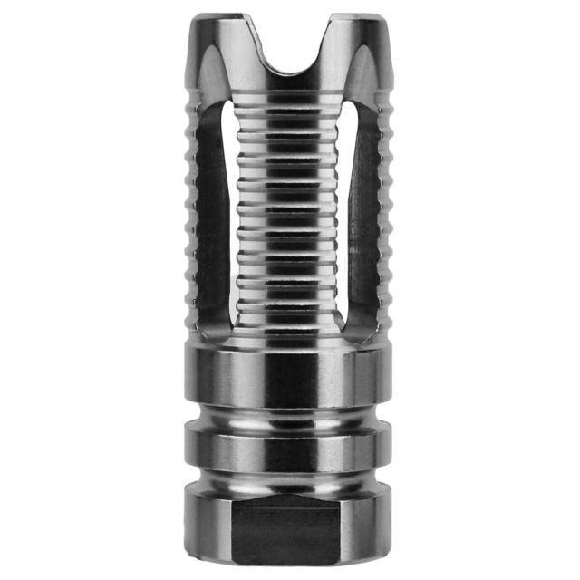 TacFire 9mm 1/2X36 4-Prong Muzzle Brake Black - Tacfire