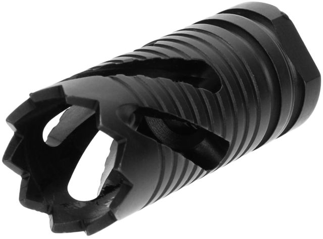 TacFire 9mm 1/2X36 Spiral Crown Muzzle Brakes Black - Tacfire