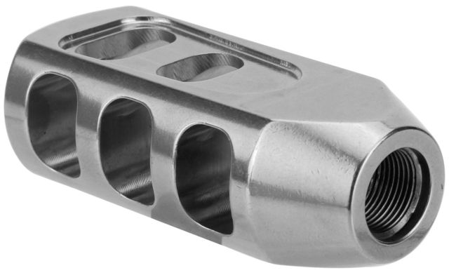TacFire 9mm 1/2X36 Tanker Muzzle Brake Black - Tacfire