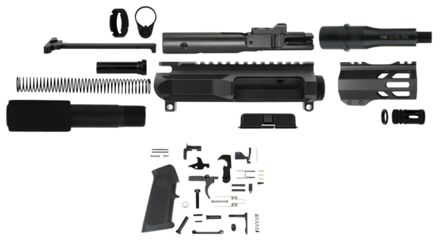 TacFire 9mm Luger AR Build Kit AR Platform 4.50in Barrel Right Black - Tacfire