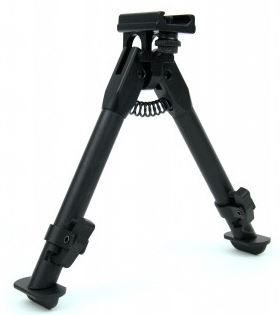 Tacfire AR Handguard Rail Bipod-Short Black - Tacfire