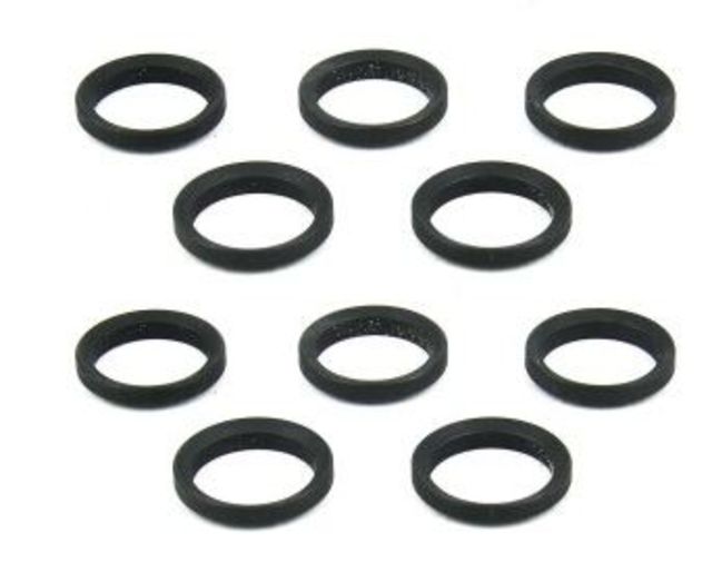 AR10 .308 Muzzle Brake Crush Washer Steel Black 10 Pcs