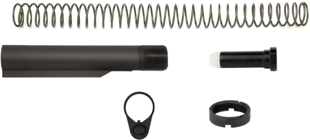 EDEMO TacFire AR10 BUFFER TUBE KIT/REG END PLATE BLACK  EDEMO1 - Tacfire