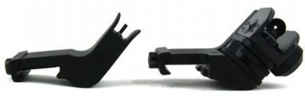 EDEMO TacFire 45 Degree Offset Fixed Front and Rear Sight Black IS009 EDEMO6 - Tacfire