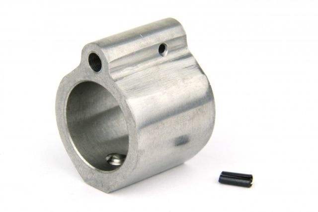 Tacfire Ar15/.875 Micro/Low Profile Gas Block/Mil-Spec w/Pin Stainless Steel - Tacfire