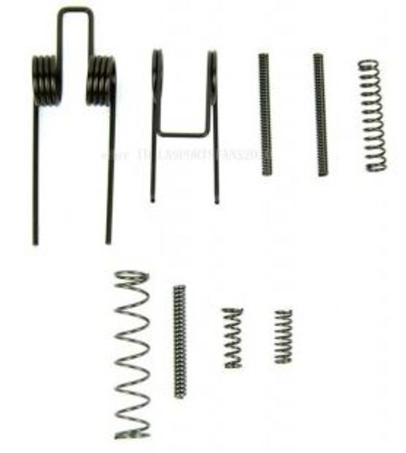 Tacfire AR15 9-Piece Lower Spring Kit Silver - Tacfire