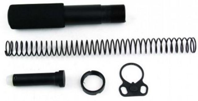 EDEMO Tacfire AR15 Pistol Buffer Tube Kit w/Ambi. Dual Loop Sling Adapter Black MAR049-B EDEMO1 - TacFire