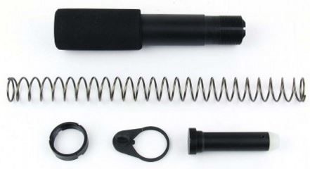 Tacfire AR15 Pistol Buffer Tube Kit w/Verticle Sling Adapter/Ambi Black - Tacfire